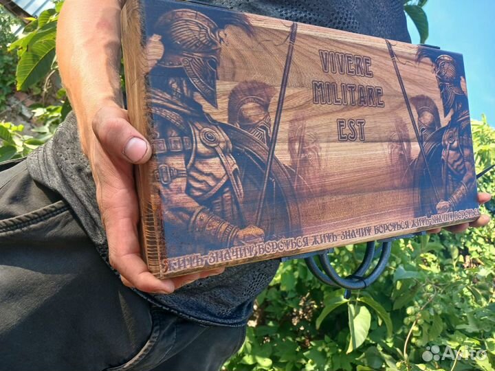 Подарочный набор с топором и ножом