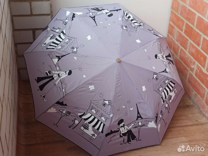 Зонт женский Три слона полный автомат новый