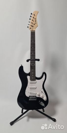 Новая электрогитара terris SSS чёрная