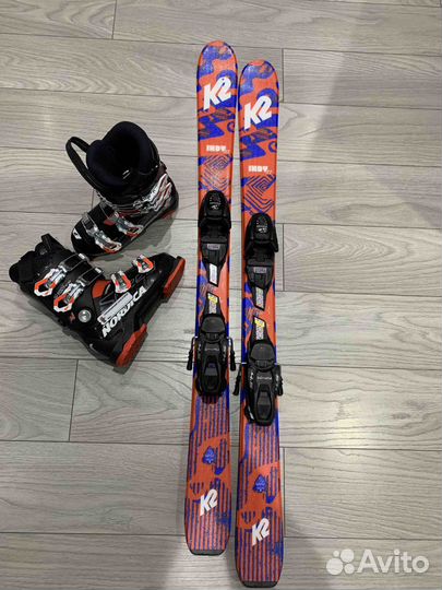 Горные лыжи детские 112 комплект