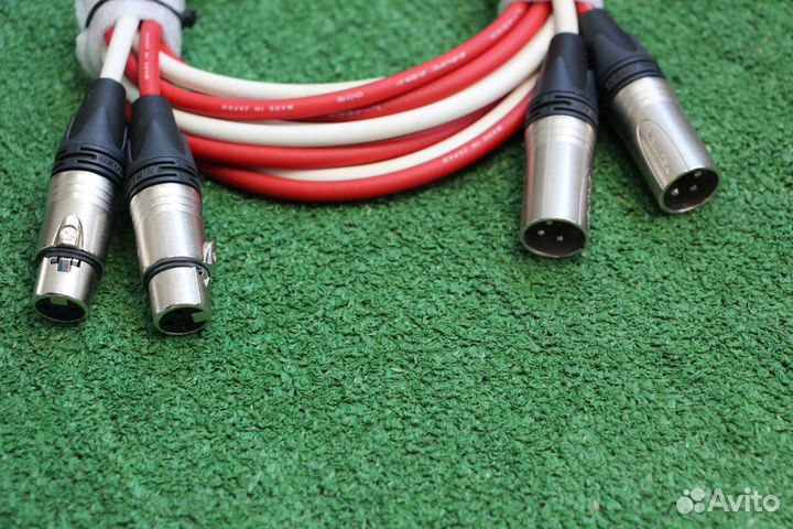 2XLR кабель Canare, Japan