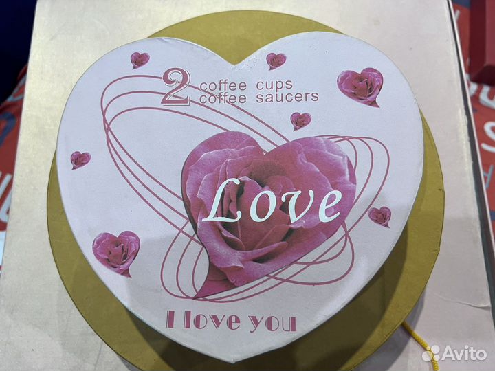 Кофейный набор на 2 персоны новый