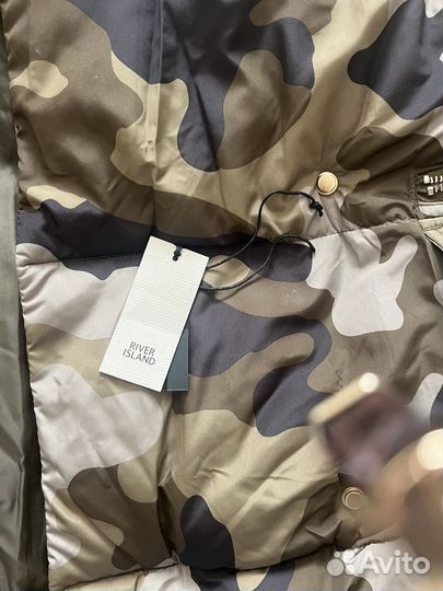 Пуховик river island 46-48