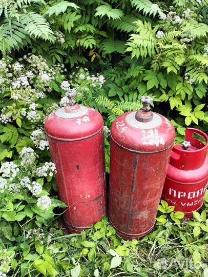 Газовый баллон 50л остался один