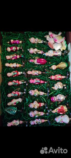 Елочные игрушки СССР