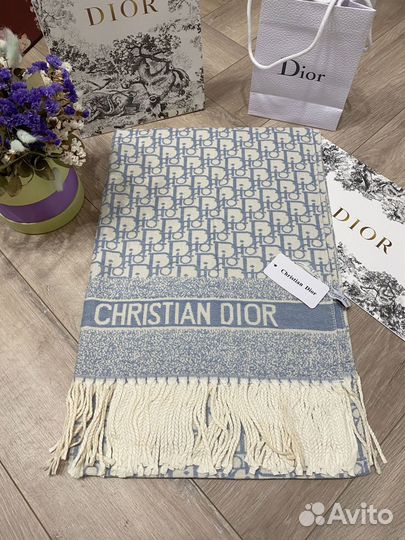 Шарф Dior кашемировый