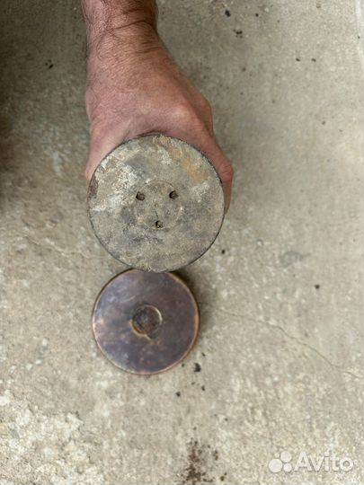 Германия. 2 мировая. Пепельница; блиндажная лампа