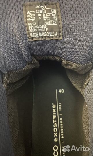 40 Детские ботинки Ecco Exostrike Kids