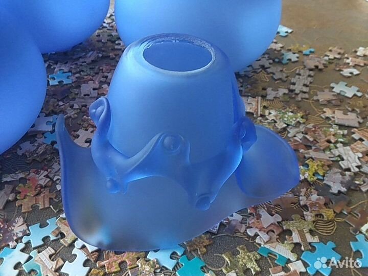 Плафон синий