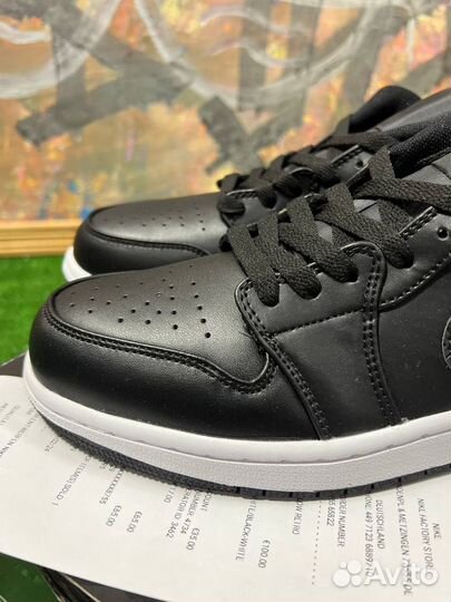 Nike Air Jordan 1 Low Black Elephant Оригинал