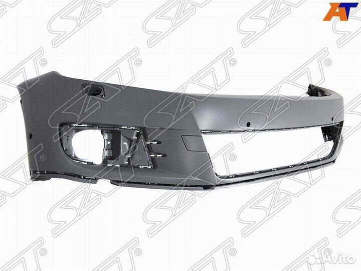Бампер передний VW tiguan 11-16 под омыватели и со