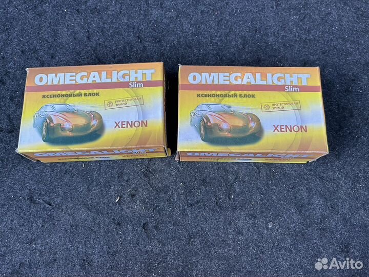 Ксеноновый блок розжига OmegaLight Slim DC (9-16V)