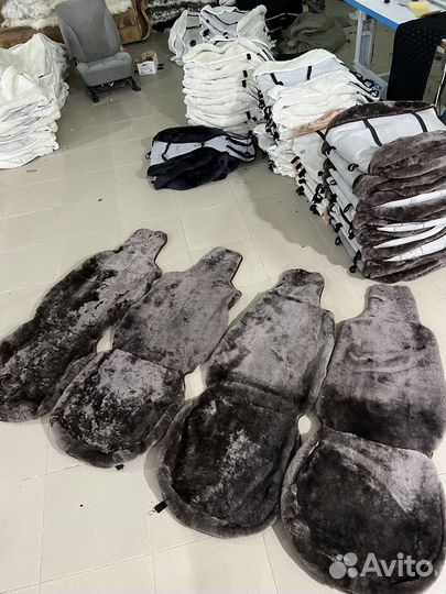 Авточехлы меховые