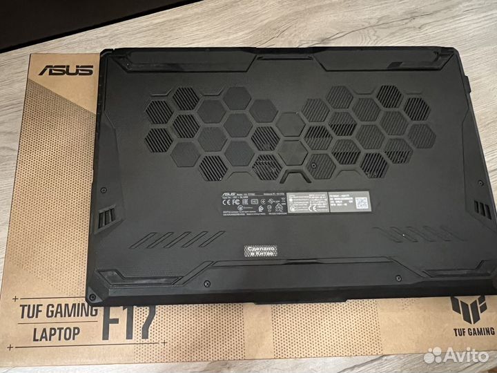 Игровой ноутбук (Asus TUF gaming F17)