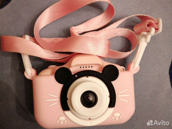 Детский фотоаппарат микки маус