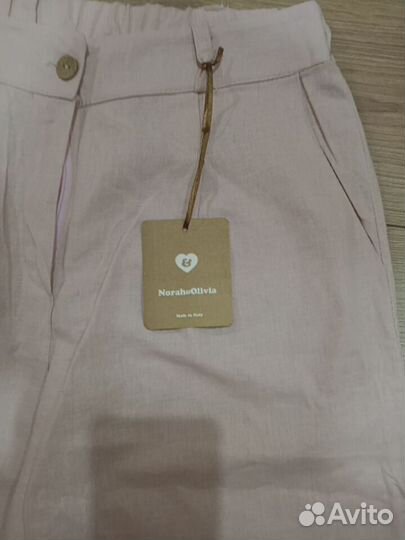 Льняной костюм женский 46-48 Италия