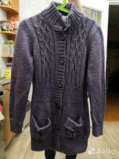 Детская удлиненная кофточка