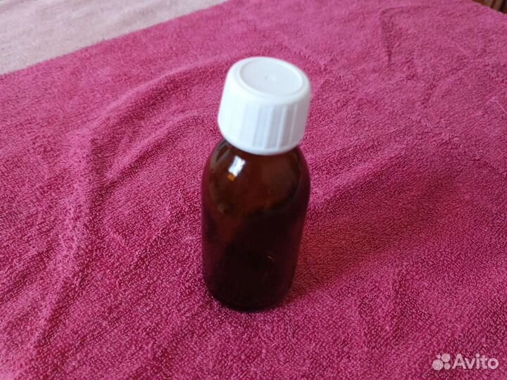 Бутылка с крышкой темные новые 125 мл