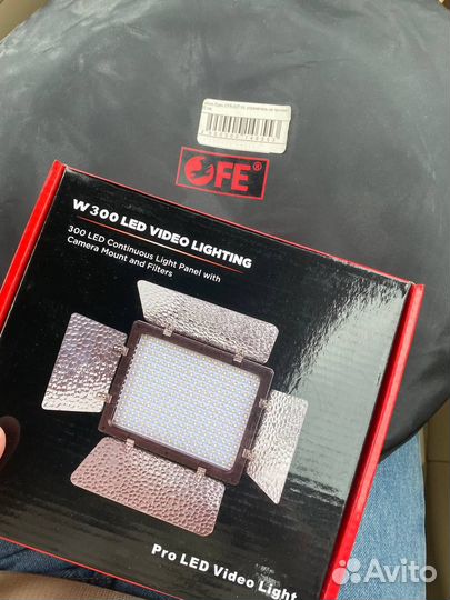 Видеосвет Fotokvant LED-300II PB KIT (LED панель)