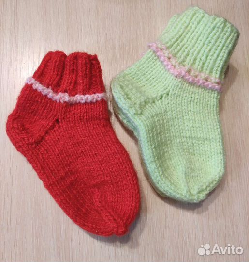 Носки вязаные детские