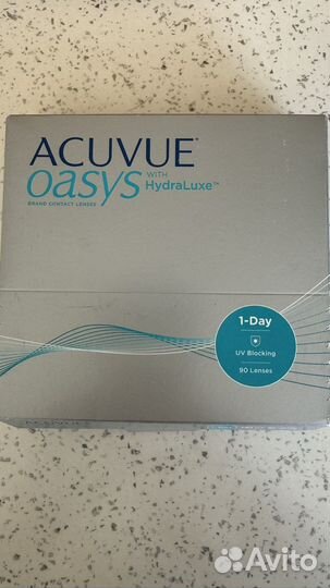 Контактные линзы Acuvue oasys 1-day -3,5, 90 шт