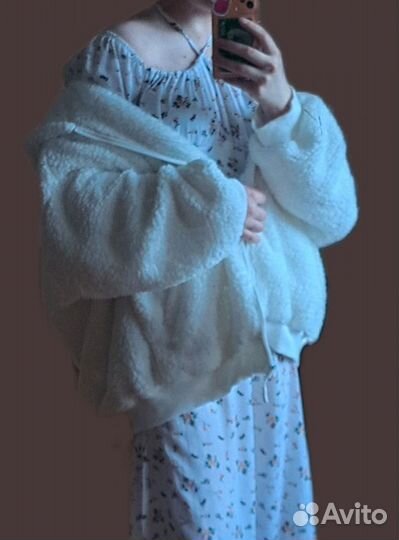 Кофта женская теплая на молнии