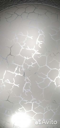 Большой светильник новый на 24 кв с мраморным рис