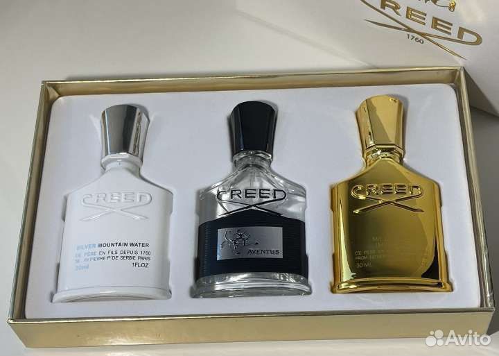 Подарочный набор для мужчин Creed 3*30ml