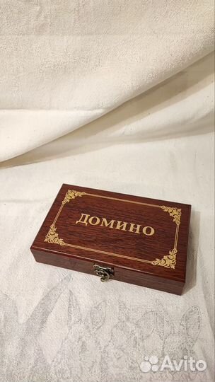 Домино в шкатулке подарочной, 28 костей