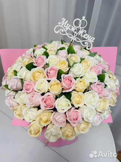 Букет из 151 розы