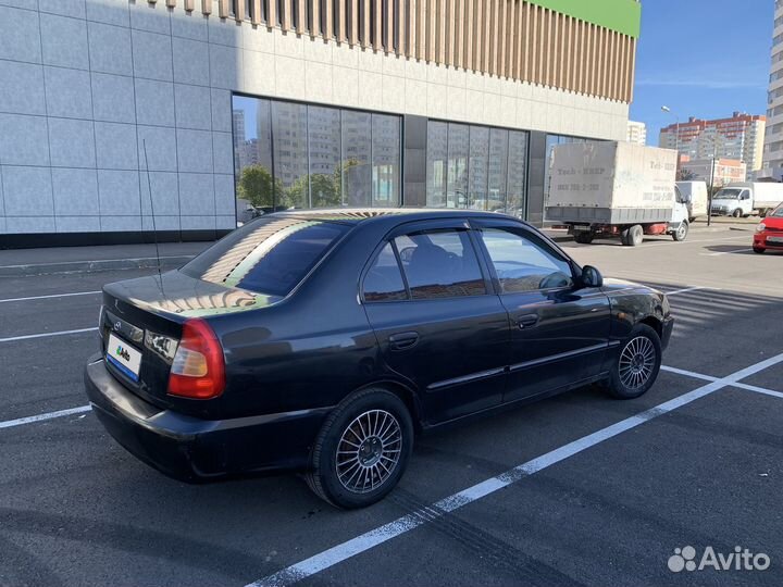 Hyundai Accent 1.5 МТ, 2007, 256 000 км