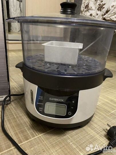Пароварка kambrook новая электрическая