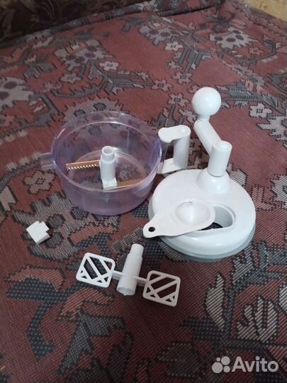 Измельчитель миксер ручной кухонный