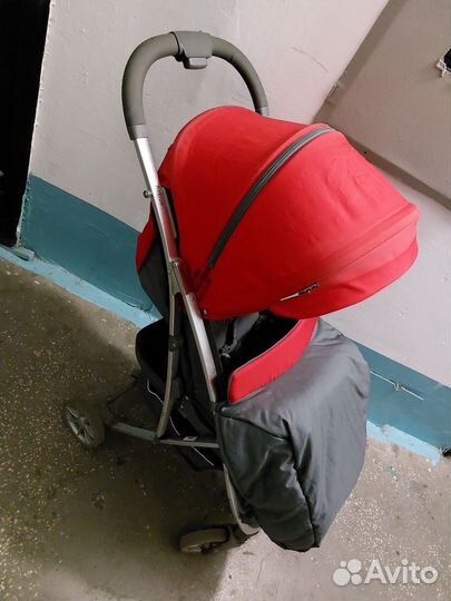 Прогулочная коляска Babyton active red