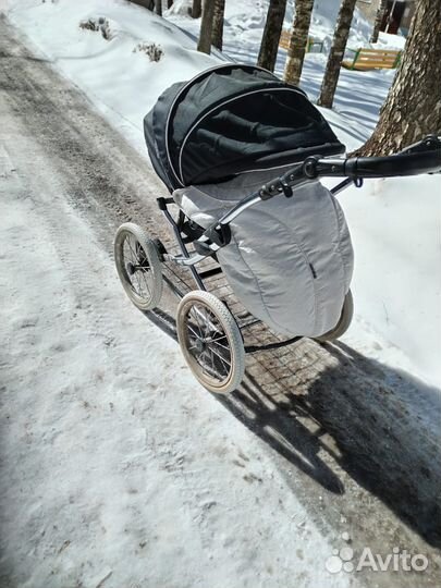 Детские коляски 3 в 1 с проходными колесами