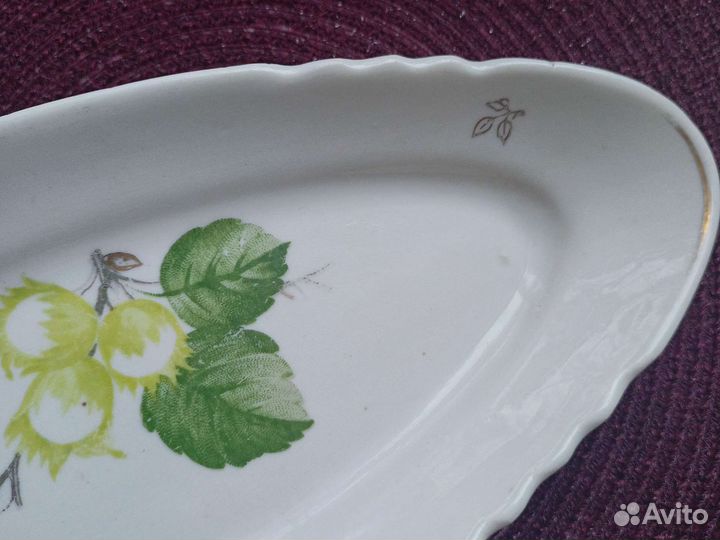Фарфор селедочница СССР