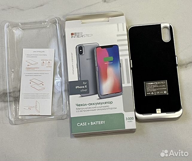 Чехол-аккумулятор для iPhone x