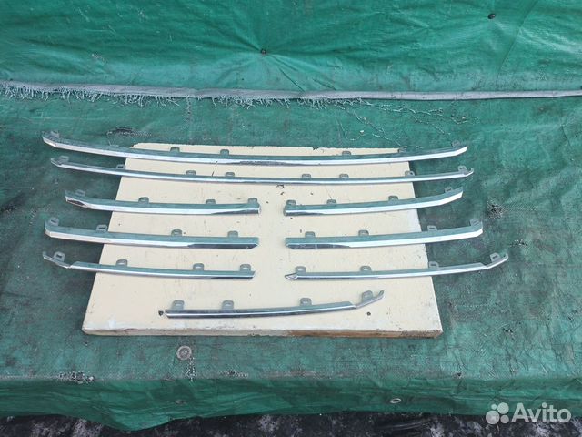 Молдинг решетки радиатора Land Cruiser 200 2017 г