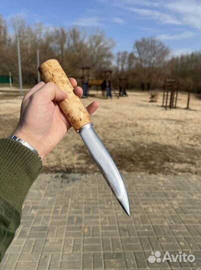Нож якутский ручной работы