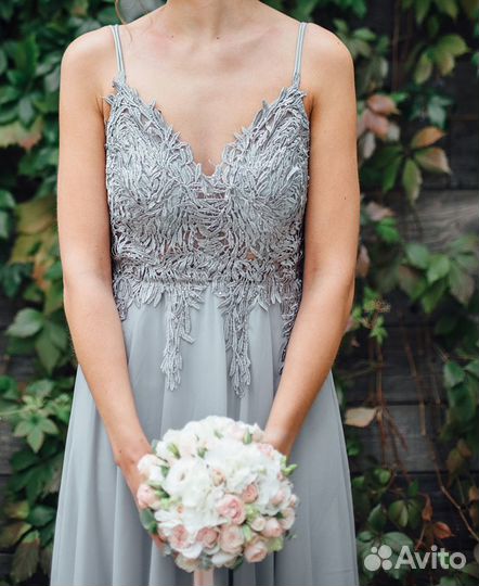 Выпускное платье в пол/свадебное платье в пол