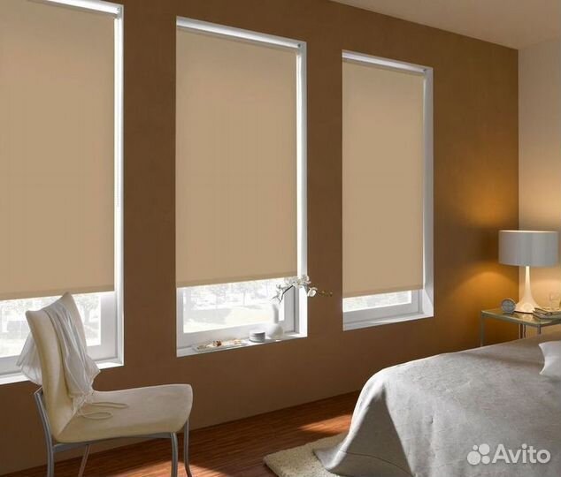 Рулонные шторы на окна и балкон