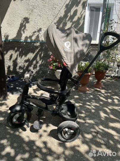 Велосипед коляска с ручкой