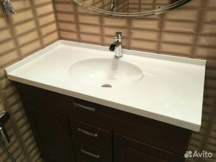 Столешница для ванной