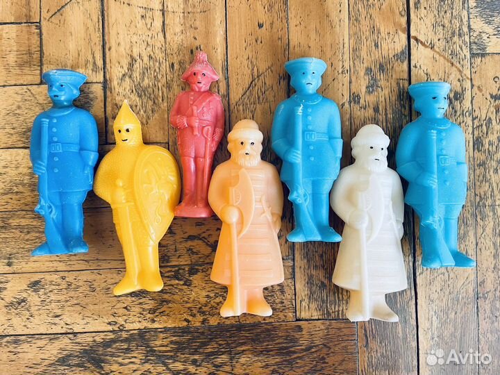 Игрушки пластмассовые СССР