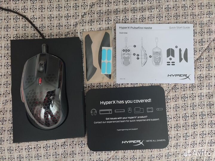 Игровая мышь hyper x pulsfire haste