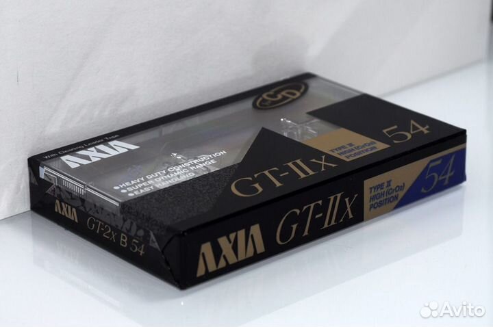 Аудиокассеты axia GT-IIx 54 japan market (4858-0)