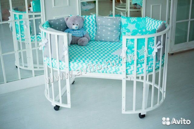 Детская кроватка трансформер 8 в 1