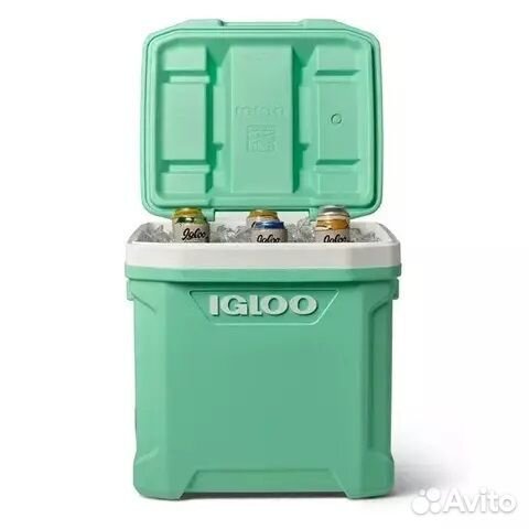 Термоконтейнер Igloo Latitude 60 Roller mint 56 л