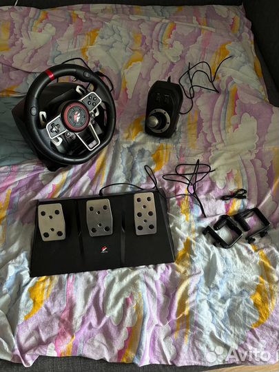 Игровой руль flashfire suzuka racing wheel 900r