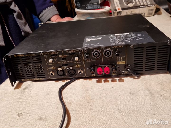 Усилитель мощности Yamaha Р3500S и микшер